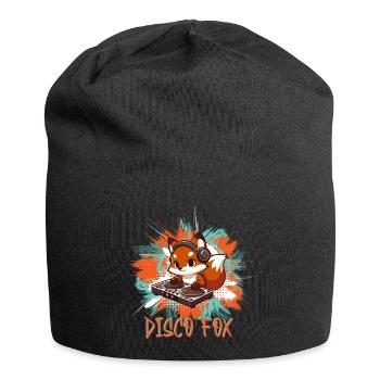 Discofox Fox Tanzen Disco Frauen Foxtanz - Jersey-Beanie - Schwarz - Vorne