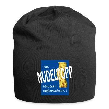 ROBINET DE NOUILLES - Bonnet en jersey - noir - Devant