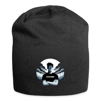 Overcomer Spirit Tee - Jersey Beanie - black - Front