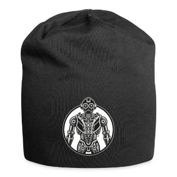 Robot Retro Circular - Jersey Beanie - black - Front