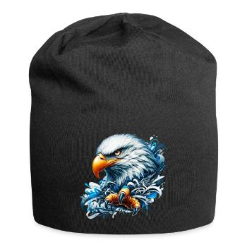 Eagle - Jersey Beanie - black - Front