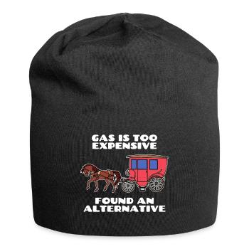 Energy Storage Refueling Statement Energy - Jersey Beanie - black - Front