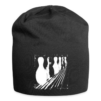 Bowling Pins - Jersey-Beanie - Schwarz - Vorne