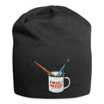 Brush Water Art Brush Juice Brush Paint Glass - Jersey Beanie - black - Front