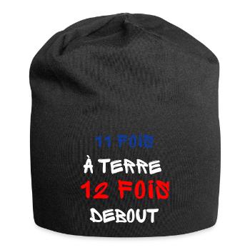 Cartoon 11 Times to Tender - Jersey Beanie - black - Front