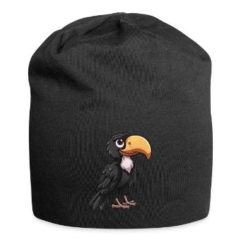 Californian Condor in a Proud Pose - Jersey Beanie - black - Front