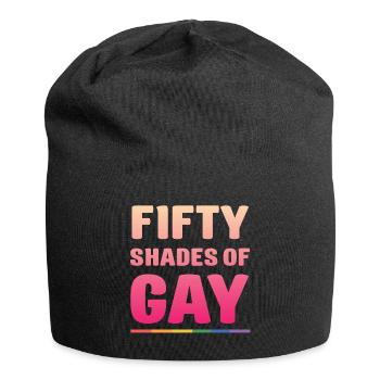 LGBTQ Pride Month -Shades of Gays - Jersey Beanie - black - Front