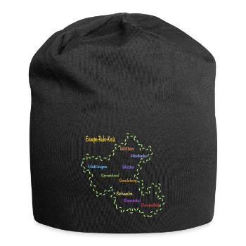 Ennepe Ruhr Kreis - Jersey-Beanie - Schwarz - Vorne
