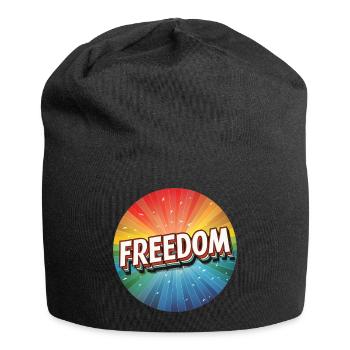 LGBTQ Freedom - Jersey-Beanie - Schwarz - Vorne