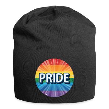 LGBTQ PRIDE - Jersey-Beanie - Schwarz - Vorne