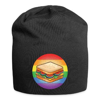 LGBTQ Sandwich - Jersey Beanie - black - Front