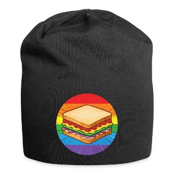 LGBTQ Sandwich - Jersey Beanie - black - Front