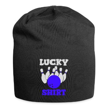 chemise porte-bonheur bowling - Bonnet en jersey - noir - Devant
