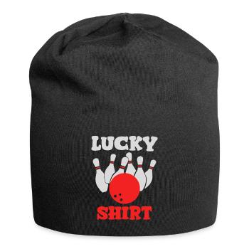 chemise porte-bonheur bowling - Bonnet en jersey - noir - Devant