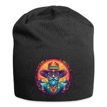 5 de Mayo Party Drinko de Mayo Mexican Hipst - Jersey Beanie - black - Front