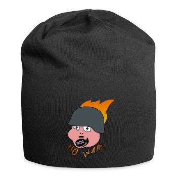 Helmut! - no war - Jersey Beanie - black - Front
