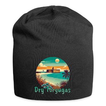 Dry Tortugas Florida Beach Fortress - Jersey Beanie - black - Front