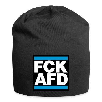 FCK AFD blue capitals - Jersey-Beanie - Schwarz - Vorne