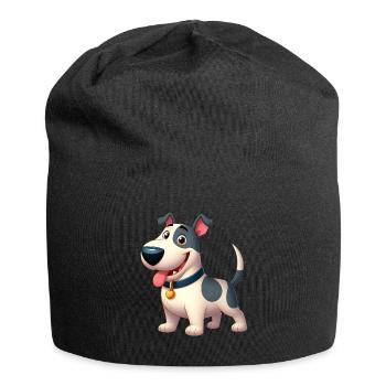 Bull Terrier 3 - Jersey Beanie - black - Front