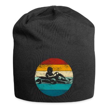 Go Kart Rétro Go-Kart Vintage - Bonnet en jersey - noir - Devant