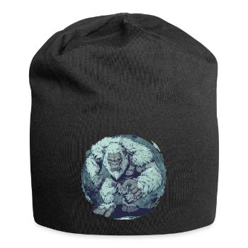 Yéti - Bonnet en jersey - noir - Devant