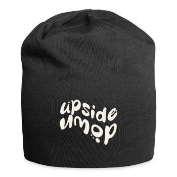 upside down - Jersey-Beanie - Schwarz - Vorne