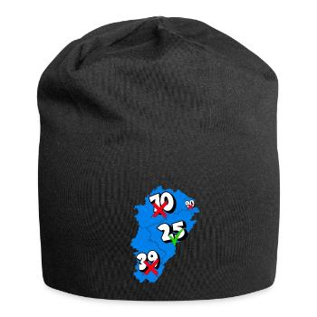 Région franche comté - Bonnet en jersey - noir - Devant