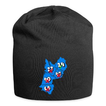 Région Aquitaine - Bonnet en jersey - noir - Devant