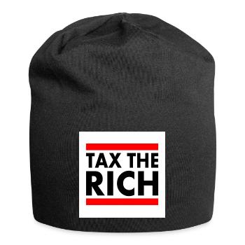 Tax the rich - Jersey Beanie - black - Front