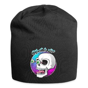 Mort de rire - Bonnet en jersey - noir - Devant