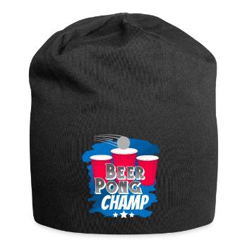 Beerpong Beer Pong - Bonnet en jersey - noir - Devant