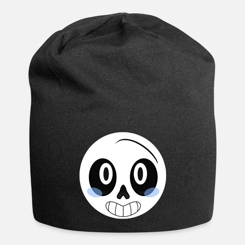 Sans - Jersey-Beanie - Schwarz