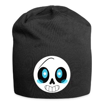 Blue - Jersey-Beanie - Schwarz - Vorne