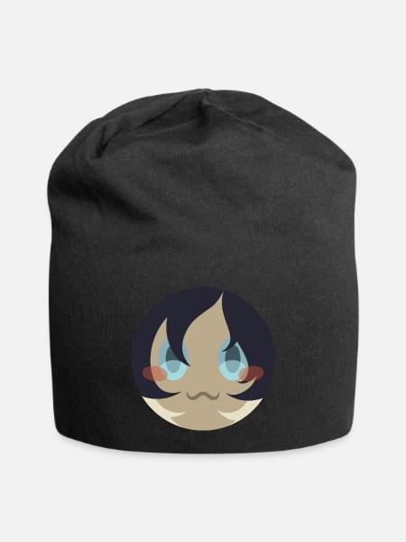 Eclipse - Jersey-Beanie - Schwarz