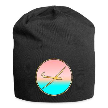 SEA SUNSET GLIDER - Jersey Beanie - black - Front