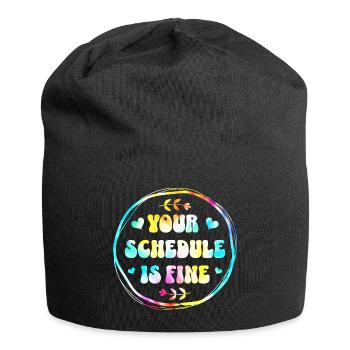 Conseil Scolaire Tie Dye Conseiller Scolaire - Bonnet en jersey - noir - Devant