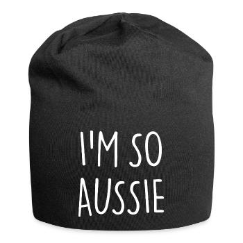 I'M SO AUSSIE Australien - Jersey-Beanie - Schwarz - Vorne