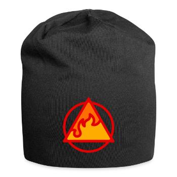 ÉLÉMENT FEU - Bonnet en jersey - noir - Devant