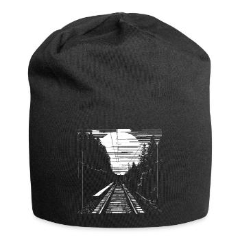 Railway Graphic - Jersey Beanie - black - Front