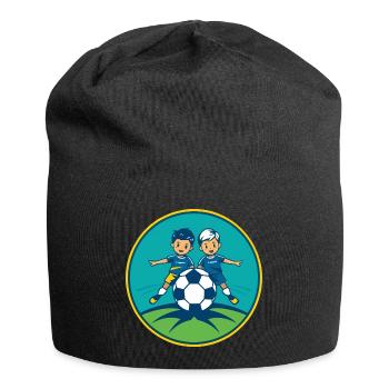 Football F-Jeunesse - Bonnet en jersey - noir - Devant