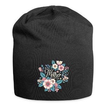 Mama - Jersey-Beanie - Schwarz - Vorne