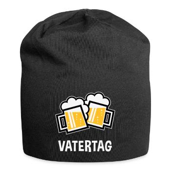 Vatertag (Bier Prosit / Bayrische Bierkrüge / 3C) - Jersey-Beanie - Schwarz - Vorne