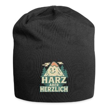 Harz I Brocken Brockenbahn Walpurgis Motif - Bonnet en jersey - noir - Devant