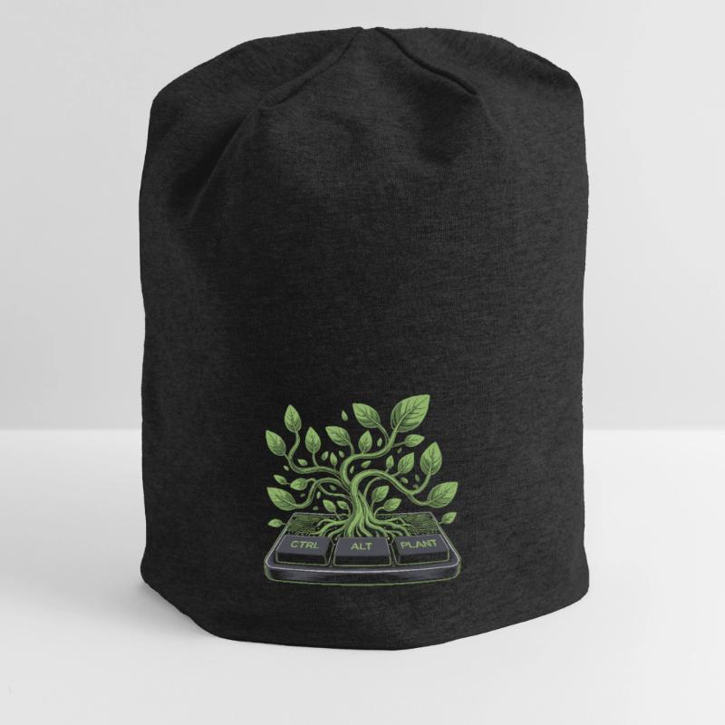 ctrl alt plant garden design Jersey Beanie