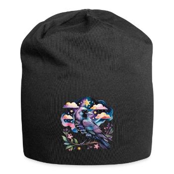 Sternenbote : Laissez-vous guider ! - Bonnet en jersey - noir - Devant