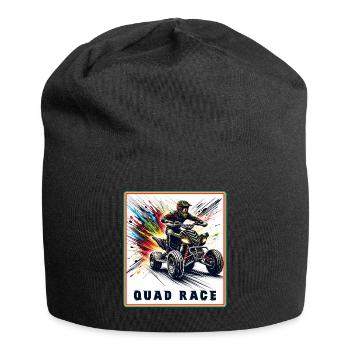 Quad Race – Speed Explosion - Jersey-Beanie - Schwarz - Vorne