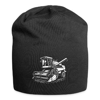 Erntekraft pur - Jersey-Beanie - Schwarz - Vorne