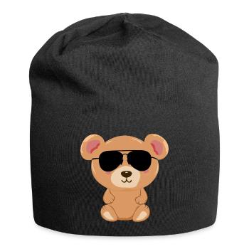 Nounours - Bonnet en jersey - noir - Devant