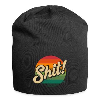 Shit! Shirt - Jersey-Beanie - Schwarz - Vorne