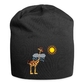 In search of the sun - Jersey Beanie - black - Front